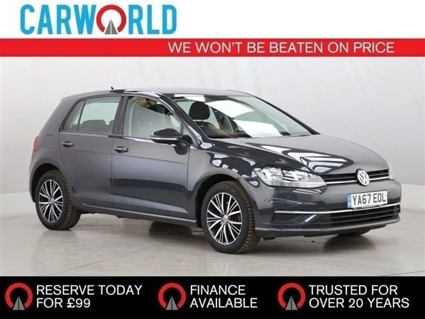 Grey Used 2017 VW Golf VII SE Hatchback | £8,990 (Fair price) - Image 1/1