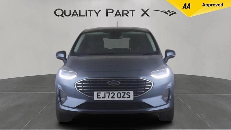 Used Ford Fiesta Titanium 2022 Blue Hatchback
