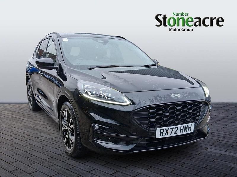 Black Used 2022 Ford Kuga ST-Line X SUV | £17,995 (Good price) - Image 1/2
