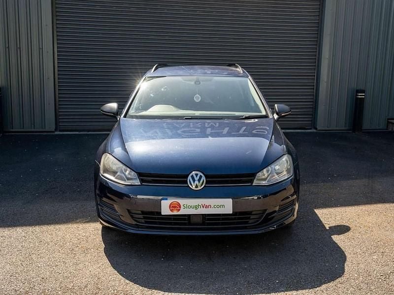 Used VW Golf VII SE 105 HP (77 kW) 2013 Blue Estate