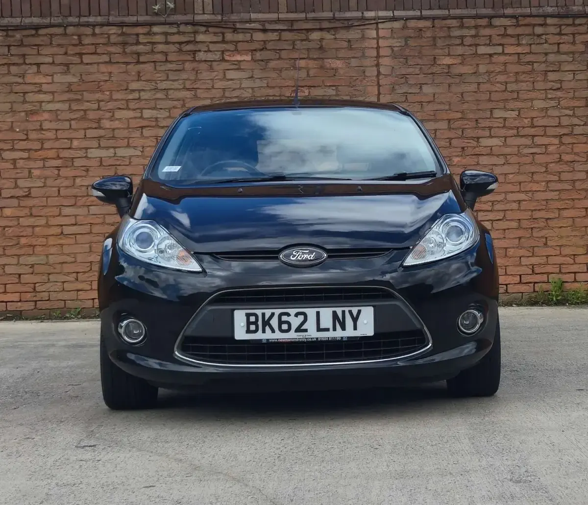 Used Ford Fiesta Zetec 96 HP (70 kW) 2012 Black Hatchback