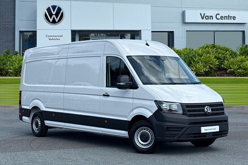 White New 2024 VW Crafter Van | £28,691 - Image 1/4