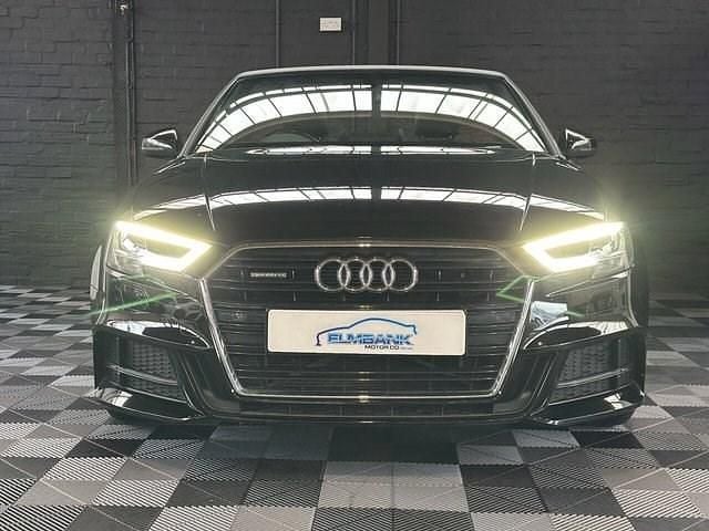 Used Audi Cabriolet S-Line 150 HP (110 kW) 2017 Black Cabriolet