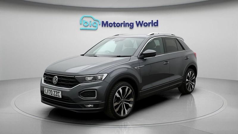 Used VW T-Roc R-line 150 HP (110 kW) 2020 Grey SUV