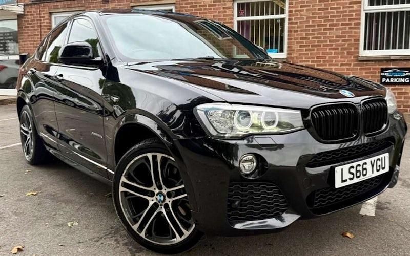 Black Used 2016 BMW X4 M Sport SUV | £10,430 (Fair price) - Image 1/4