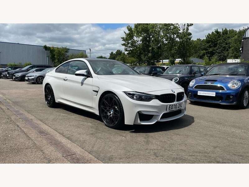Mineral white Used 2020 BMW M4 Competition Edition Coupe | £35,995 (A bit pricey) - Image 1/4