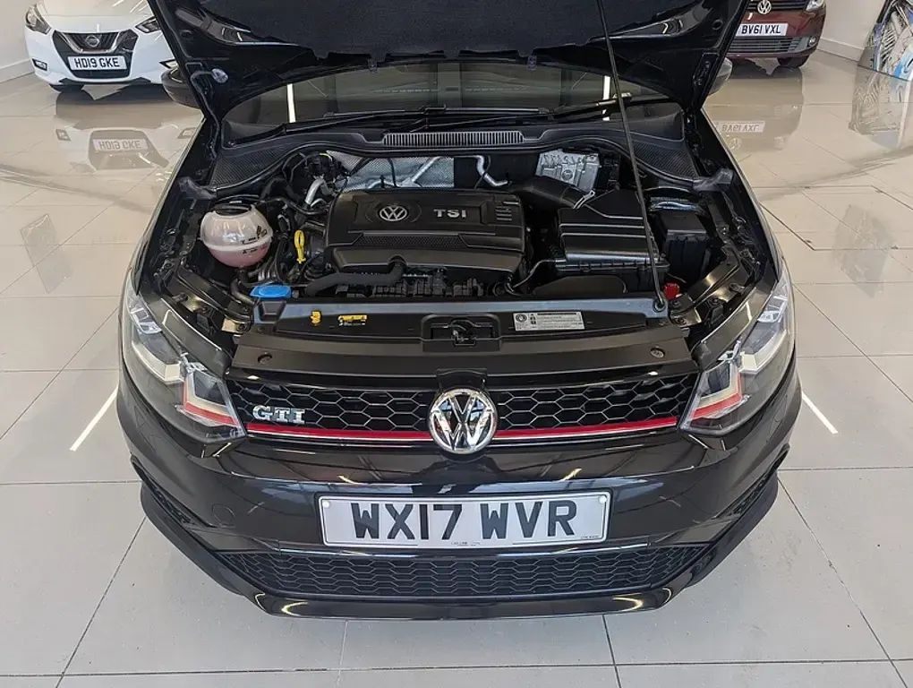 Used VW Polo GTI 192 HP (141 kW) 2017 Black Hatchback