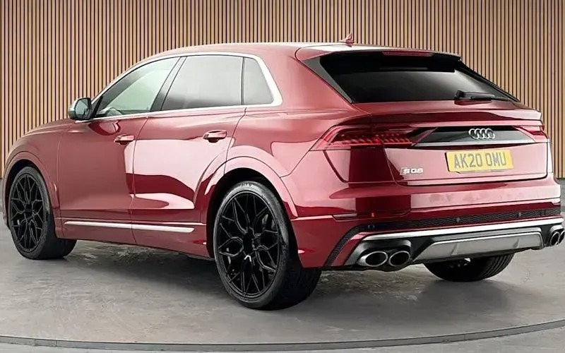 Used Audi SQ8 Sport 435 HP (319 kW) 2020 Matador red SUV