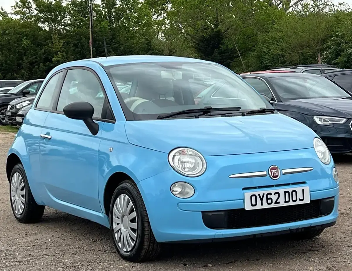 Used Fiat 500 Pop 69 HP (50 kW) 2012 Blue Hatchback