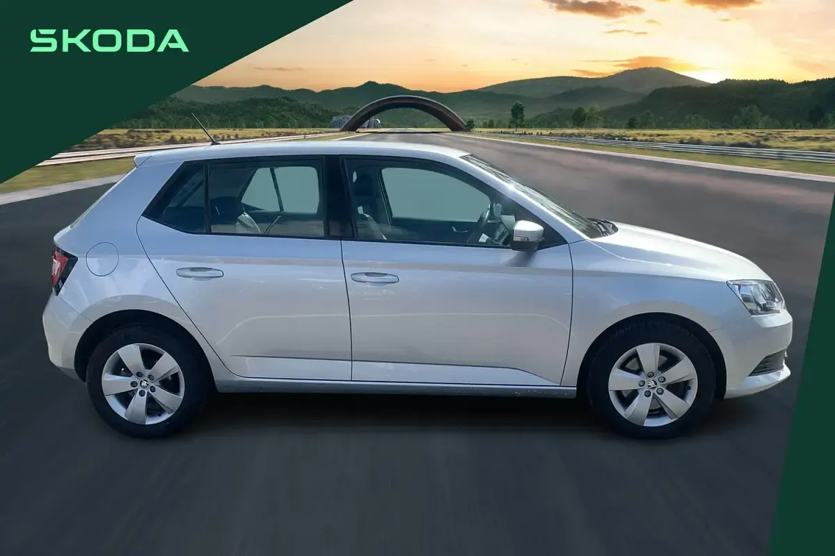 Used Skoda Fabia SE 108 HP (79 kW) 2018 Silver Hatchback