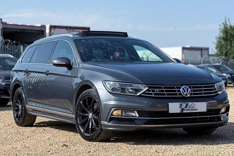 Grey Used 2017 VW Passat R-line Estate | £9,990 (A bit pricey) - Image 1/1