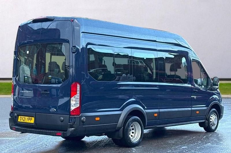 Second-hand Ford Transit Trend 130 CP (95 kW) 2021 Albastru