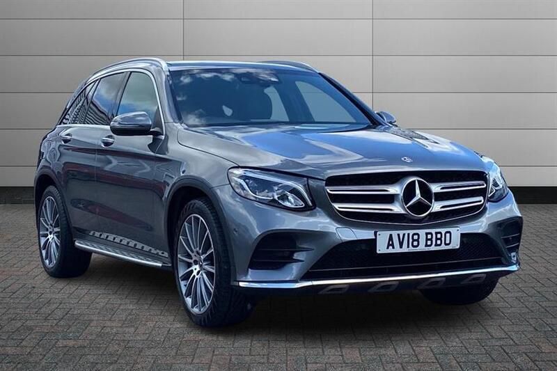 Black Used 2018 Mercedes GLC220 AMG Line Premium Estate | £19,990 (Fair price) - Image 1/4