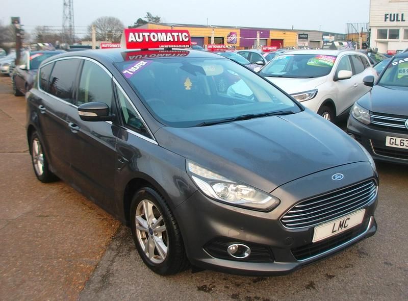 Used Ford S-MAX Titanium 150 HP (110 kW) 2016 Grey MPV