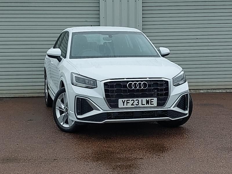 White Used 2023 Audi Q2 S-Line SUV | £23,998 (Fair price) - Image 1/4