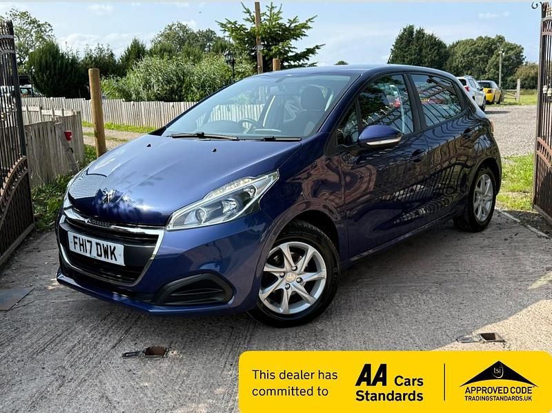 Blue Used 2017 Peugeot 208 Active Hatchback | £4,995 (Fair price) - Image 1/3