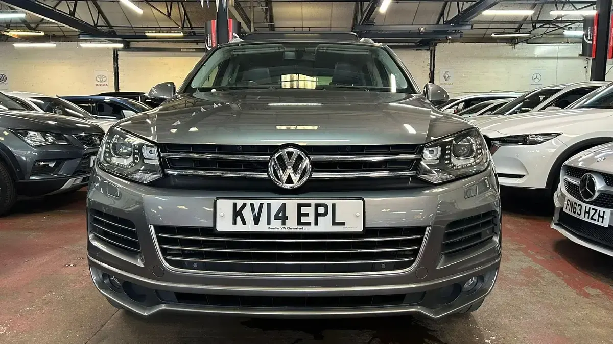 Used VW Touareg R-line 2014 Grey SUV