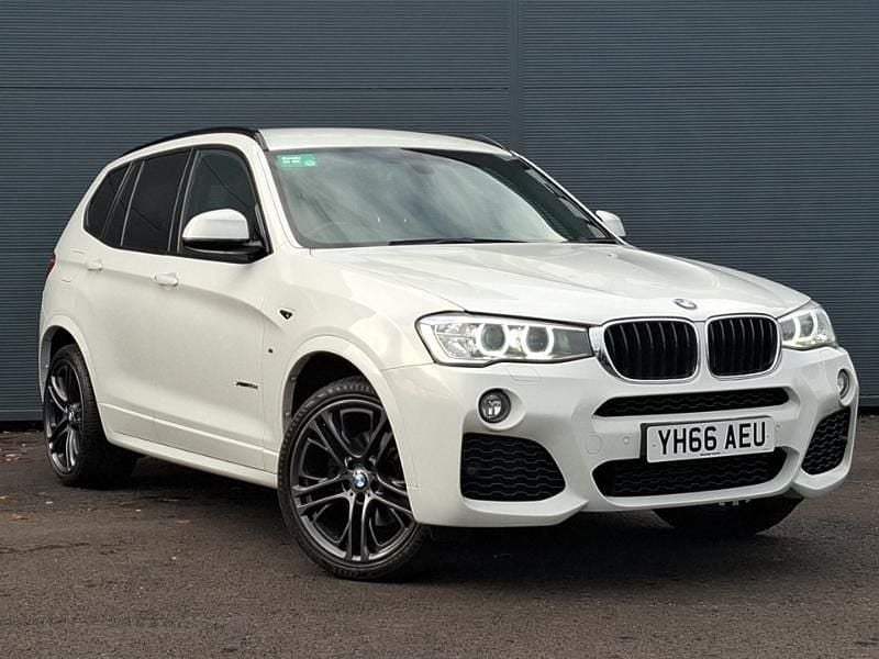White Used 2016 BMW X3 M Sport SUV | £13,998 (Fair price) - Image 1/4