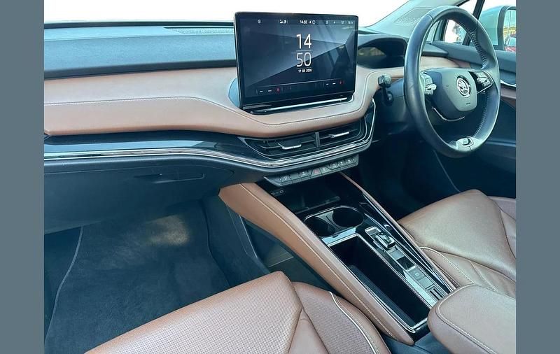 Used Skoda Enyaq iV ecoSuite 131 kW (179 HP) 2021 Silver SUV