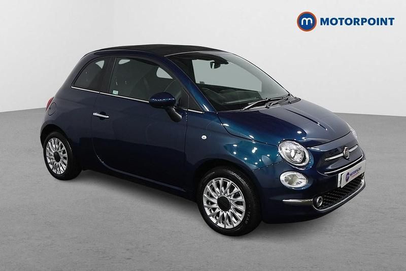 Blue Used 2023 Fiat 500 Cabriolet | £13,099 (A bit pricey) - Image 1/4