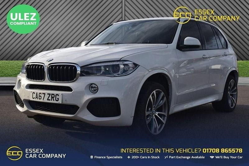 Used BMW X5 M Sport 258 HP (189 kW) 2017 White SUV