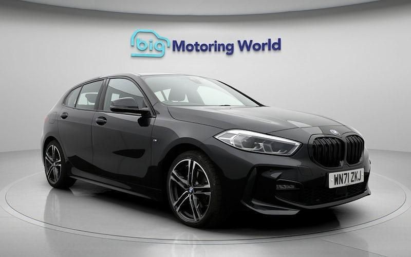 Used BMW 118 M Sport 136 HP (100 kW) 2021 Black Hatchback