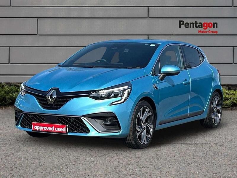 Używany Renault Clio V RS Line 138 KM (101 kW) 2022 Niebieski Hatchback