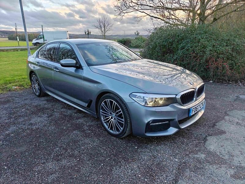 Blue Used 2017 BMW 540 M Sport Sedan | £18,399 (Expensive) - Image 1/4