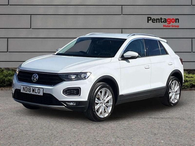 Usado VW T-Roc SEL 147 HP (108 kW) 2018 Branco SUV