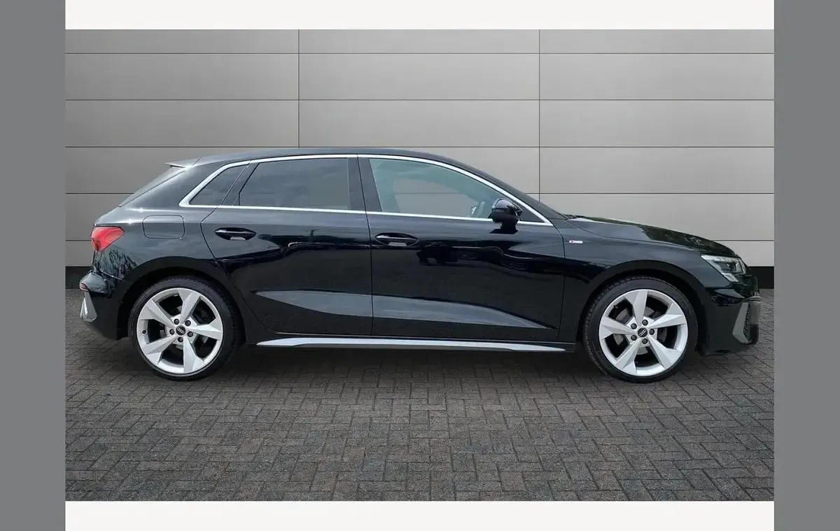 Used Audi A3 S-Line 110 HP (80 kW) 2022 Black Sedan
