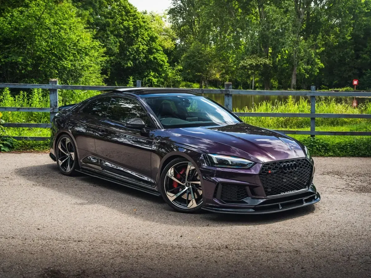 Used Audi RS5 450 HP (330 kW) 2018 Mauve/purple Coupe
