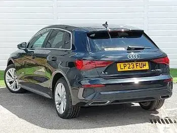 Used Audi A3 e-tron S-Line 204 HP (150 kW) 2023 Black Hatchback