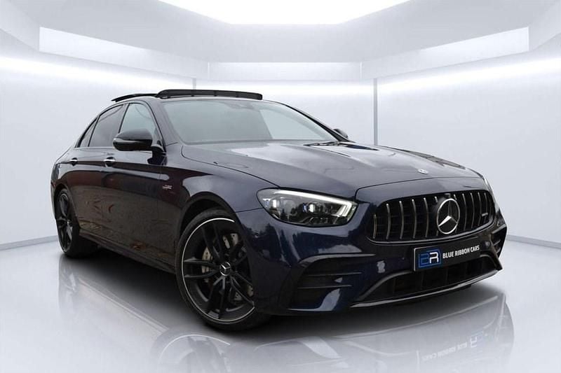 Blue Used 2021 Mercedes E53 AMG Premium Plus Sedan | £39,990 (A bit pricey) - Image 1/4