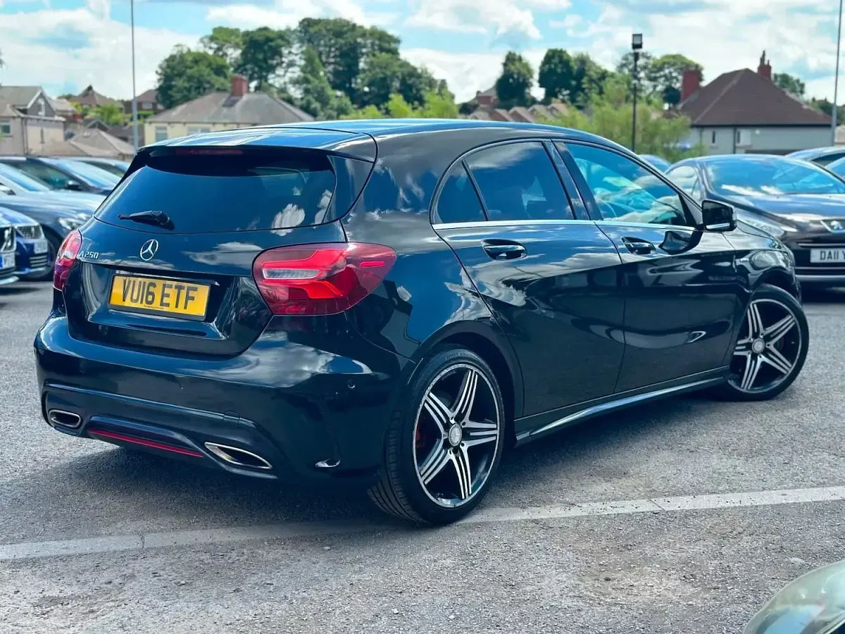 Used Mercedes A250 AMG 2016 Black Hatchback