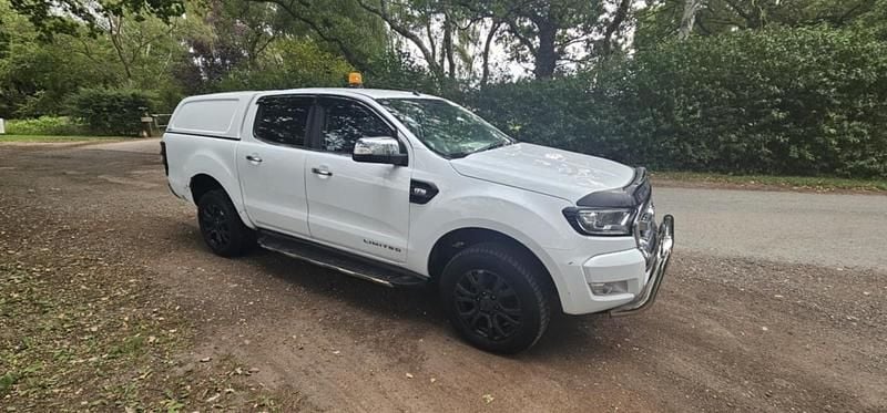 White Used 2017 Ford Ranger Limited Pickup | £8,995 (Good price) - Image 1/4