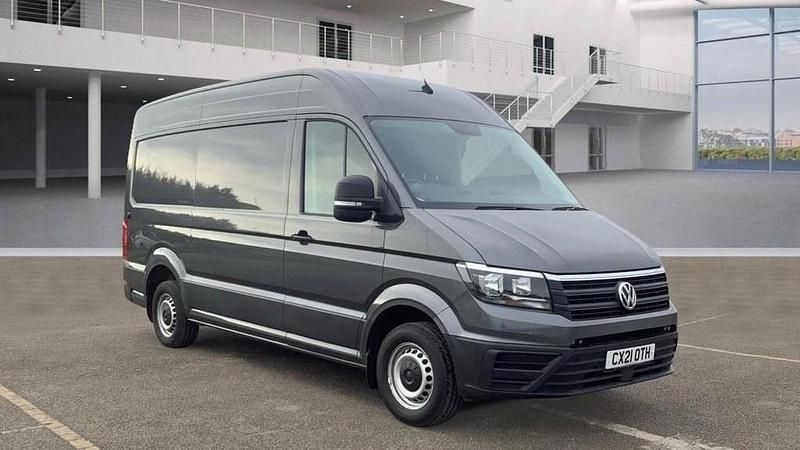 Grey Used 2021 VW Crafter Trendline Van | £18,989 (Expensive) - Image 1/4