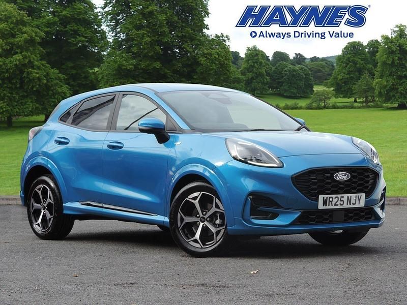 Blue Used 2025 Ford Puma ST-Line Hatchback | £20,000 (Fair price) - Image 1/4