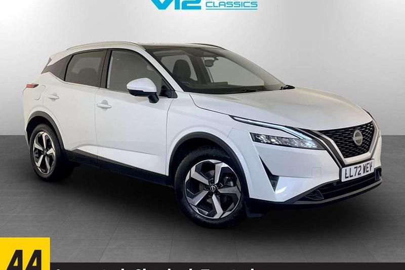White Used 2022 Nissan Qashqai N-Connecta SUV | £12,695 (Good price) - Image 1/1