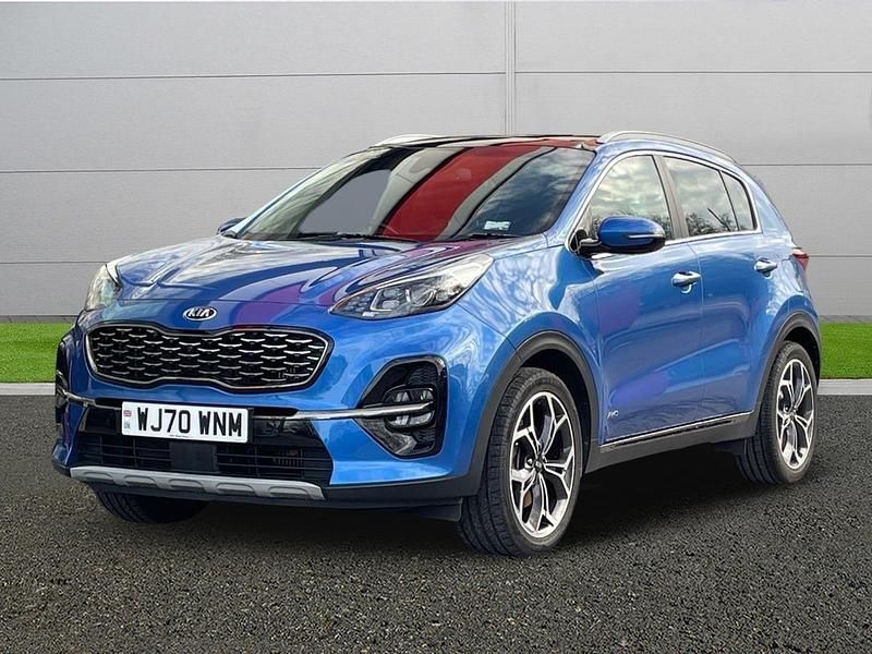 Used Kia Sportage GT-Line S 174 HP (127 kW) 2020 Blue SUV