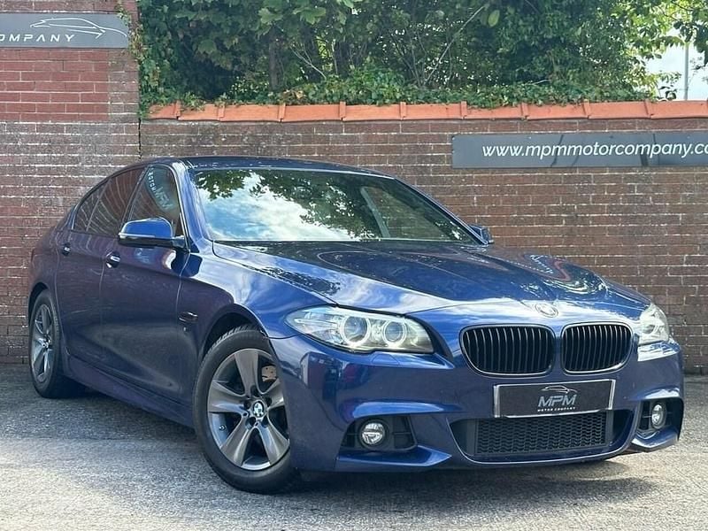 Used BMW 520 M Sport 188 HP (138 kW) 2016 Blue Sedan