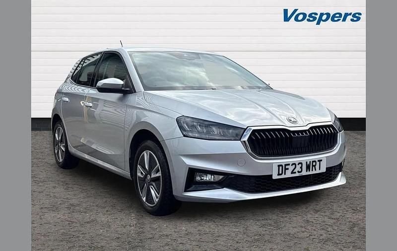 Used Skoda Fabia SE L 108 HP (79 kW) 2023 Silver Hatchback