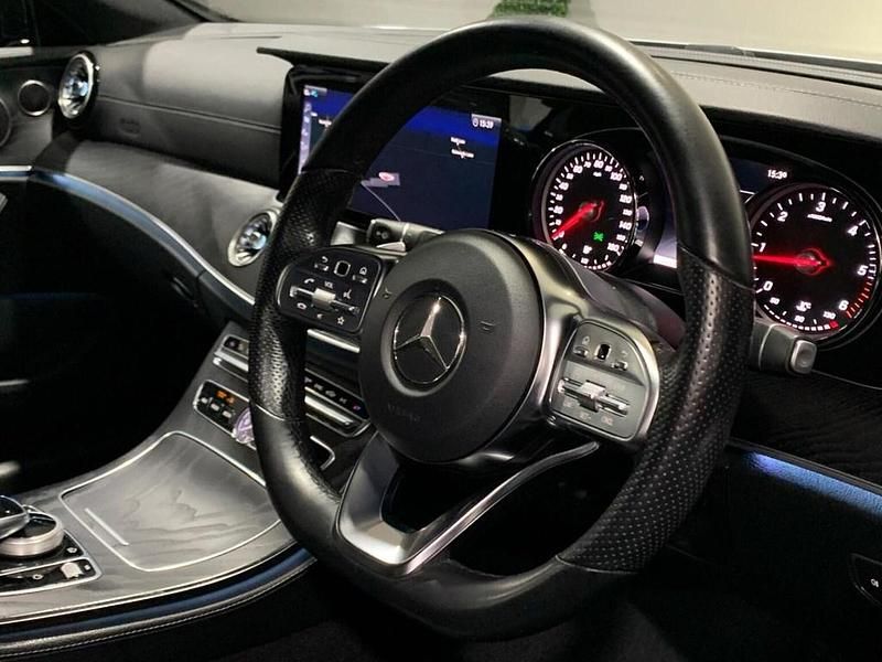 Used Mercedes E220 AMG line 2018 Silver Coupe