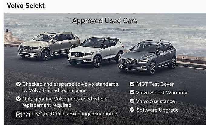 New 2025 Volvo EX40 Plus SUV | £38,000 (Super price) - Image 1/1