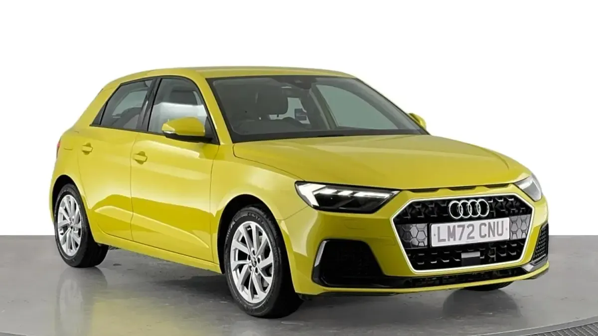 Used Audi A1 Sportback Sport 110 HP (80 kW) 2022 Yellow Hatchback