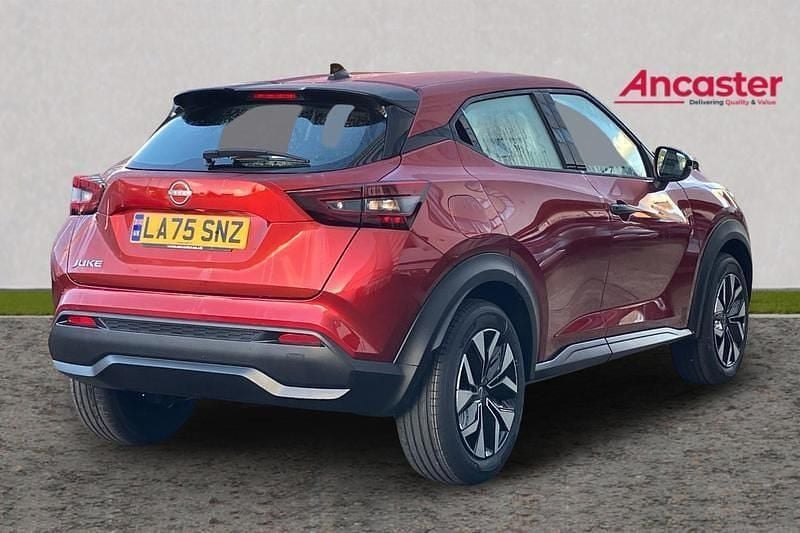 New Nissan Juke Acenta Premium 112 HP (82 kW) 2025 Fuji sunset red SUV