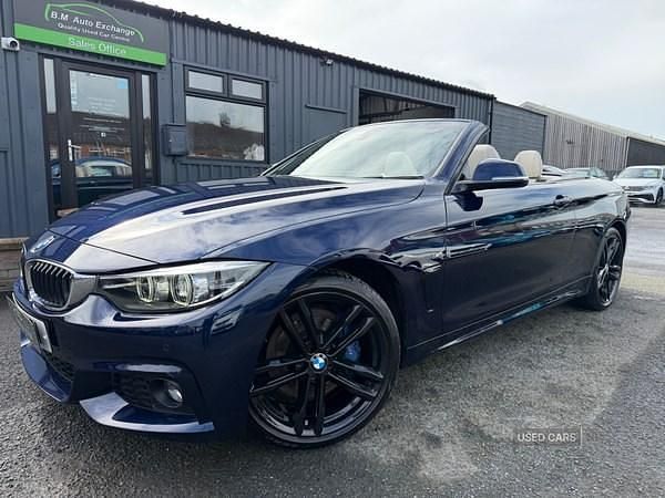 Used BMW 420 M Sport 2019 Blue Cabriolet