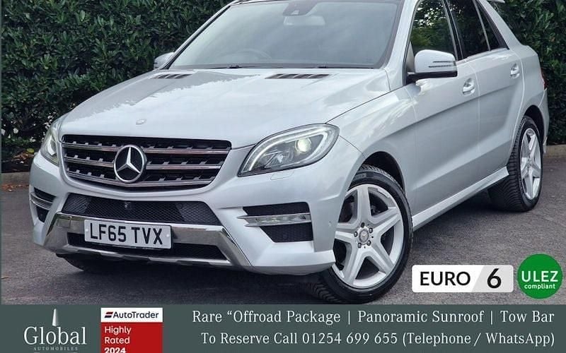 Used 2015 Mercedes ML250 AMG line SUV | £16,975 (Expensive) - Image 1/4