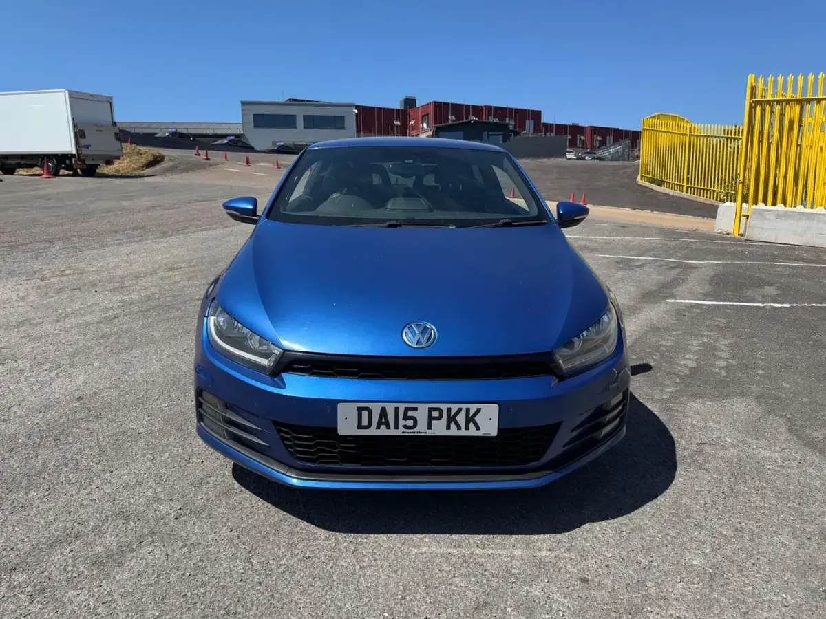 Used VW Scirocco GT 147 HP (108 kW) 2015 Blue Coupe
