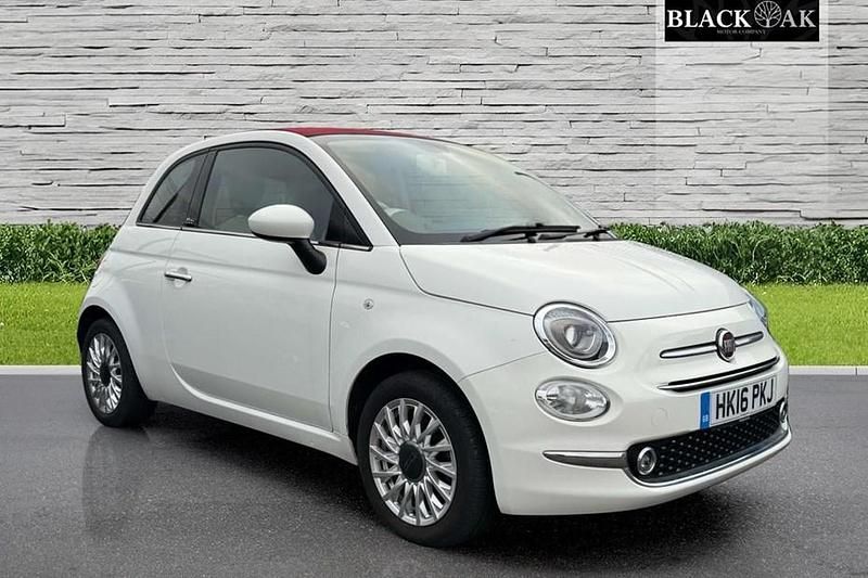 Used 2016 Fiat 500C Lounge Cabriolet | £7,495 (Fair price) - Image 1/1