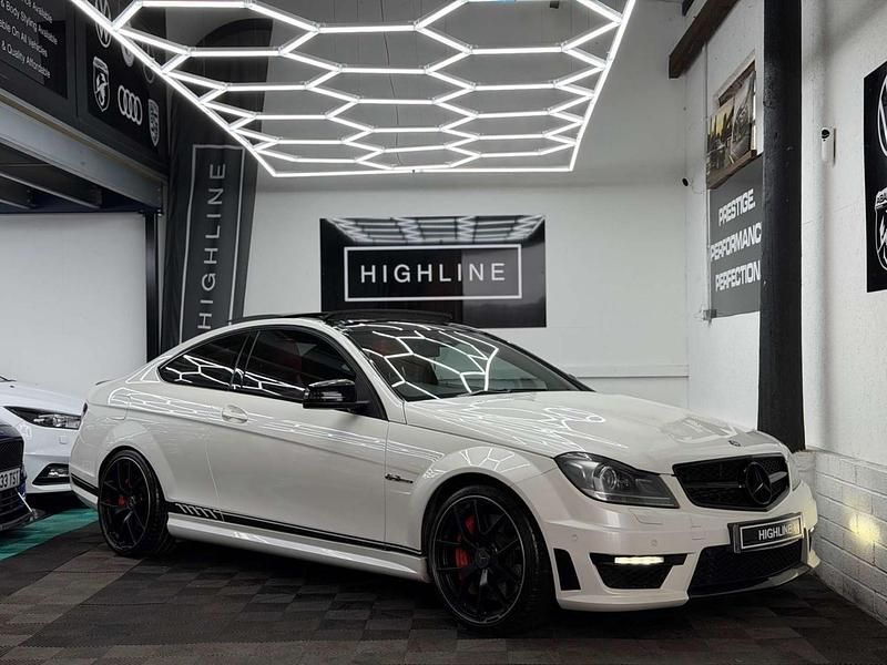 Used Mercedes C63 AMG 2013 White Coupe
